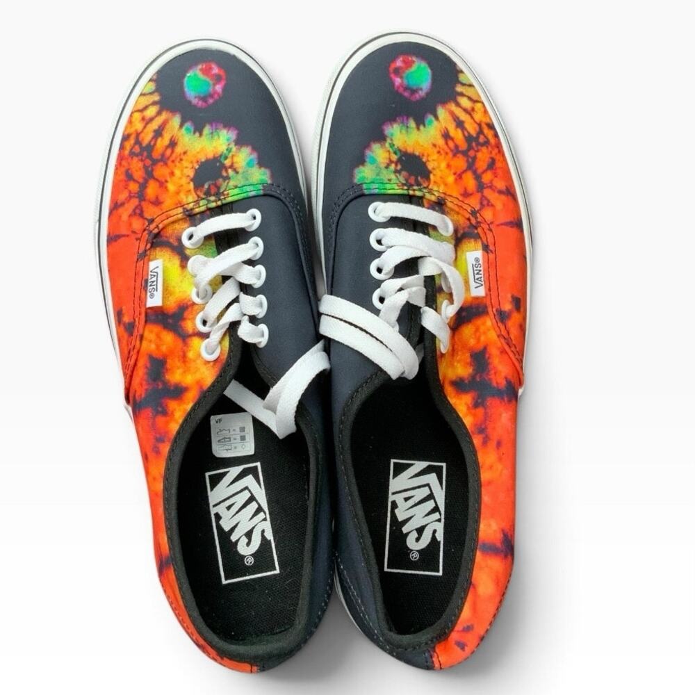 Vans Authentic Stack Paradoxical Black Multi Platform Shoes Mens 8.5 Womens 10